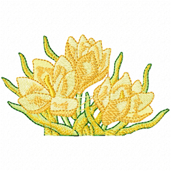 Flowers And Tree Embroidery Design 8 Flowers And Tree Embroidery Design 8